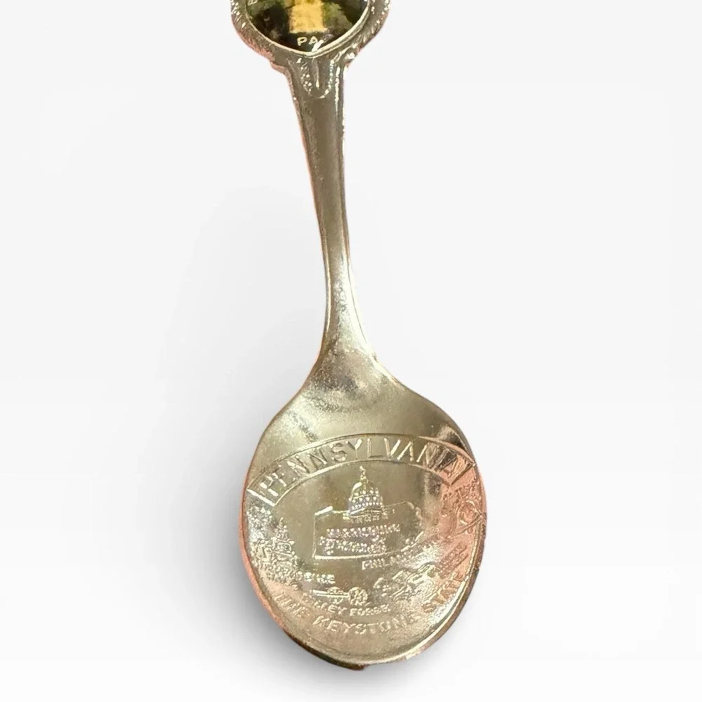 Vintage Bushkill‎ Falls Pennsylvania Souvenir Spoon